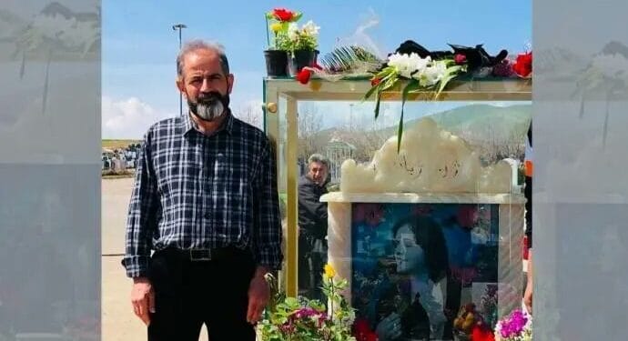 Jîna Emînî’nin babası Amjad Emînî, kızının ölüm yıl dönümünde gözaltına alındı