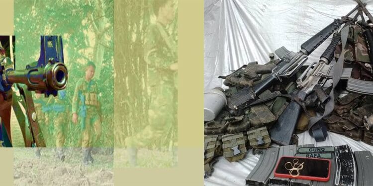 Yeni Halk Ordusu'ndan eylem: 5 asker öldü, silahlara el konuldu.