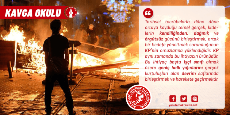 Örgütlenmiş Halkı Hiçbir Kuvvet Yenemez!