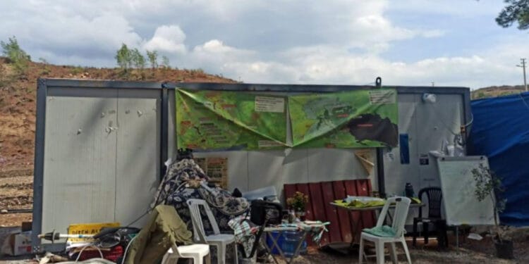 Milas Belediyesi İkizköylülerin Akbelen’deki konteynerine ceza kesti