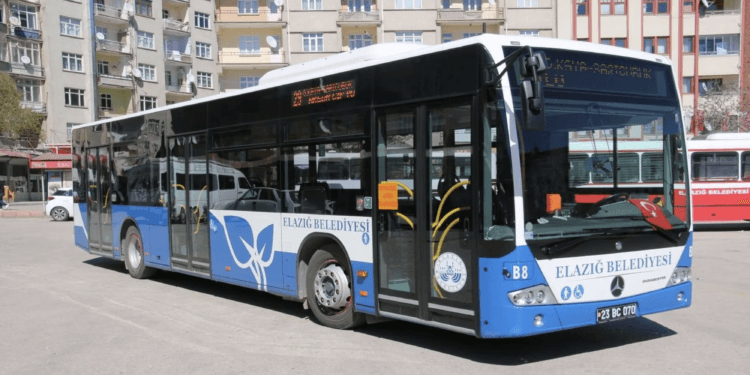 Elâzığ'da toplu taşımaya zam
