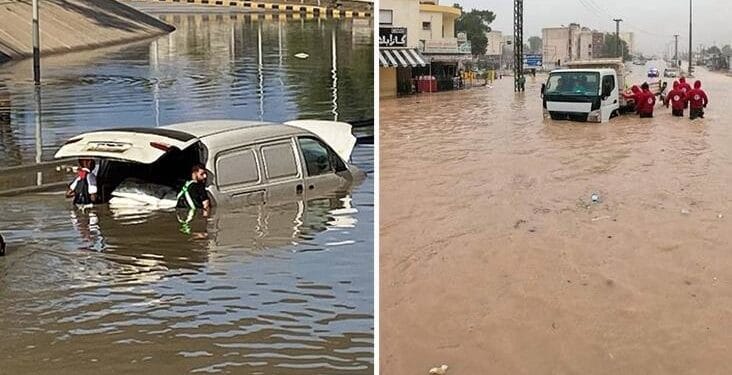 Libya'da sel nedeniyle hayatını kaybedenlerin sayısı 6 bine yükseldi