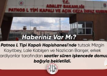 TDİ, Patnos Hapishanesindeki işkenceye dair hashtag çalışması yapacak