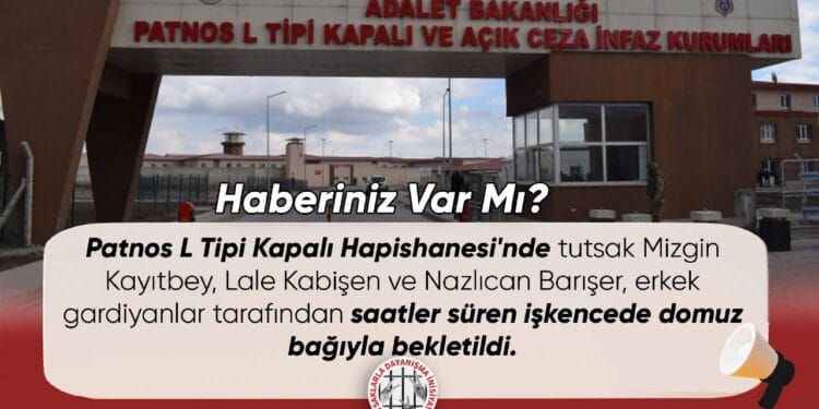 TDİ, Patnos Hapishanesindeki işkenceye dair hashtag çalışması yapacak