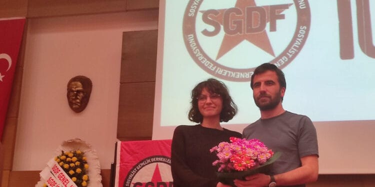 SGDF Eşbaşkanları Tuncer ve Danacı