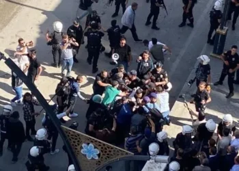 Yüksekova'da KDP protestosu