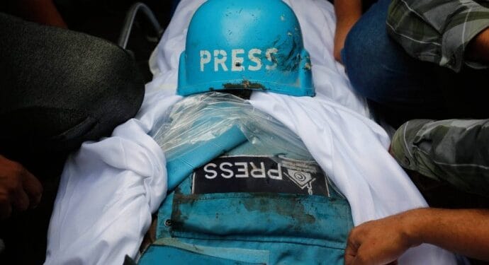 İşgalci İsrail ordusunun Filistin'e yönelik saldırılarında 17 gazeteci yaşamını yitirdi