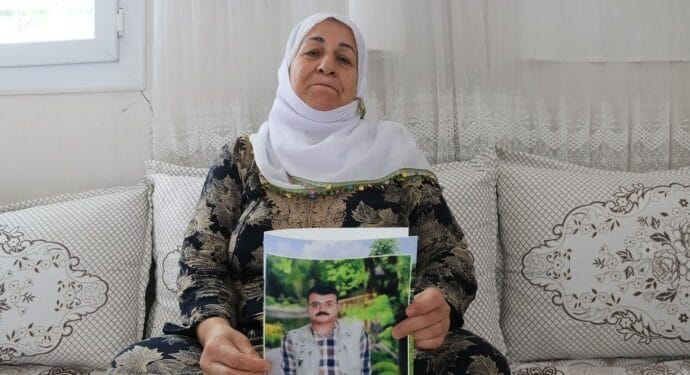 Hasta tutsak Abdurrahman İverendi'nin koltuk değneğine el konuldu