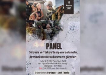 Partizan ve Sınıf Teorisi Avusturya'da paneller düzenleyecek