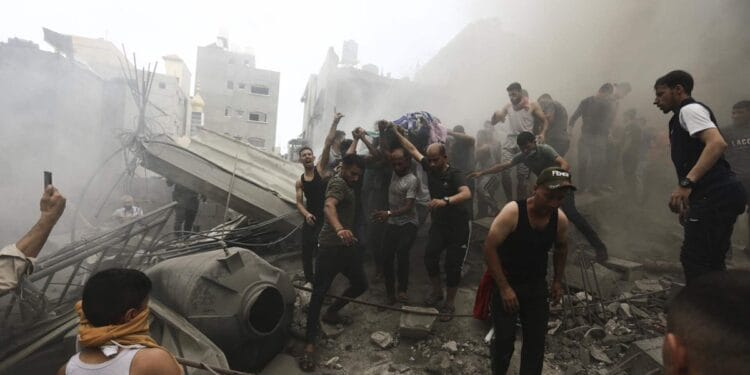 Gazze'de İsrail bombardımanı