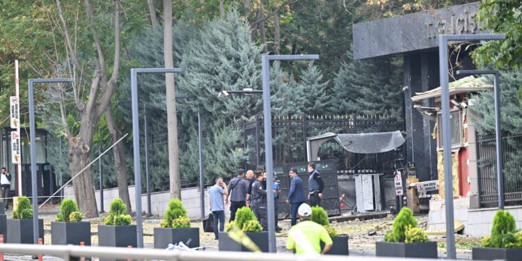 Ankara'daki patlamadan görüntüler