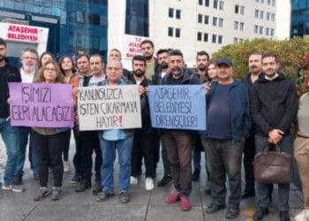 Ataşehir Belediyesi işçileri direnişe geçti