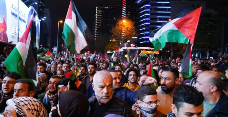 İsrail Başkonsolosluğu önünde eylem