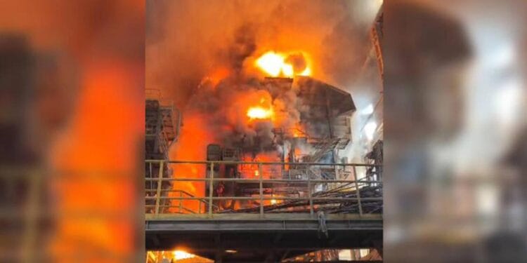 Tosyalı Demir Çelik fabrikasında patlama