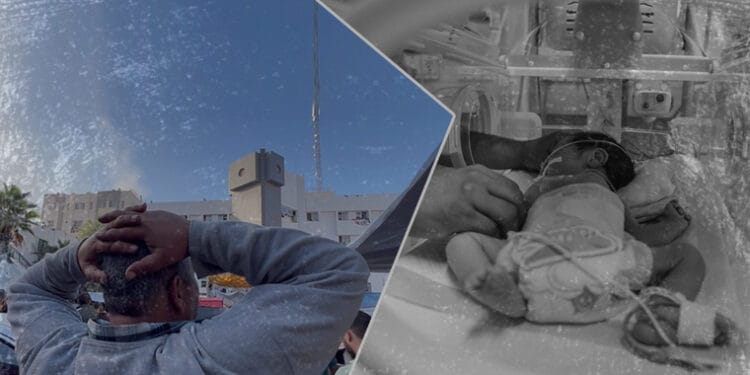 İsrail Şifa Hastanesi'nde yoğun bakım ünitesini, ameliyathaneyi ve doğumhaneyi vurdu