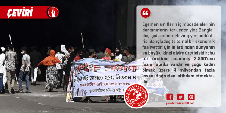 Bangladeş işçi sınıfı emperyalizme karşı isyanda