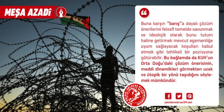 Kürt Ulusal Hareketinin Filistin Politikasının Kökenleri-I