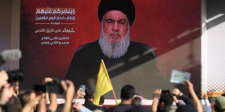 Hasan Nasrallah konuşma yapıyor