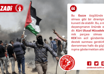 Kürt Ulusal Hareketinin Filistin Tavrı Üzerine