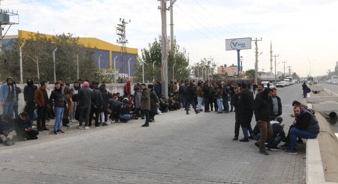 Özak Tekstil işçileri eylemde