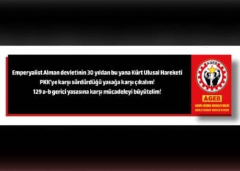 AGEB 129 a/b yasasına karşı açıklama yaparak mücadele çağrısında bulundu
