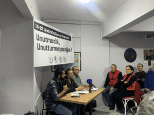 19-22 Aralık Katliamı anma etkinliği