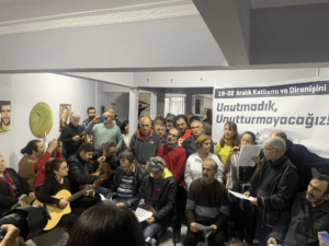 19-22 Aralık Katliamı anma etkinliği