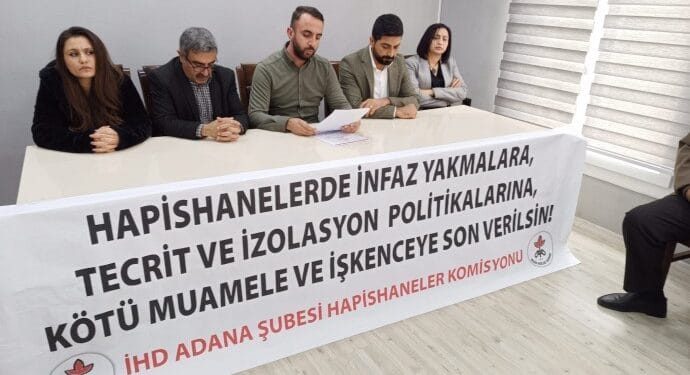 Çukurova hapishanelerindeki hak ihlalleri açıklandı