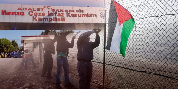 Silivri Hapishanesinden Tutsak Partizanlar Filistin halkına destek açlık grevine başladı