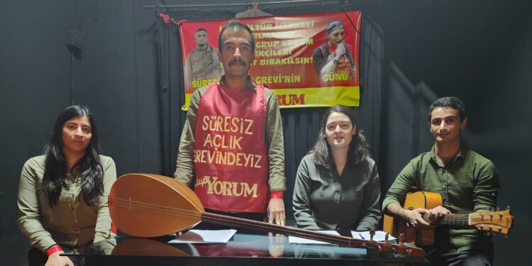 Grup Yorum emekçileri açlık grevine başladı