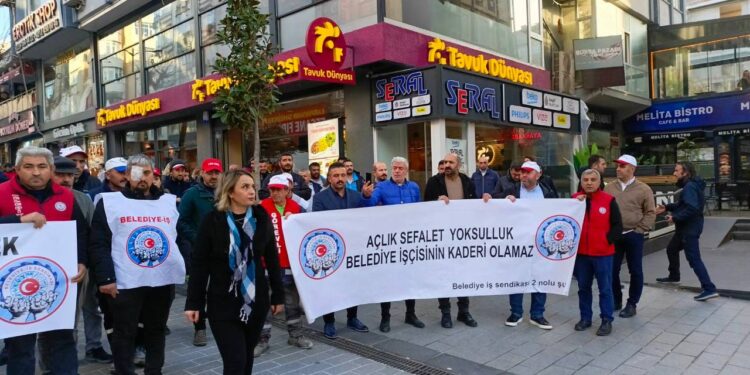 Avcılar'da belediye işçisi Emrah Özdemir'e yönelik saldırıya karşı açıklama yapıldı