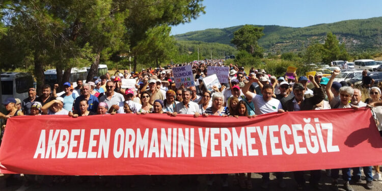 Akbelen Ormanı için eylem