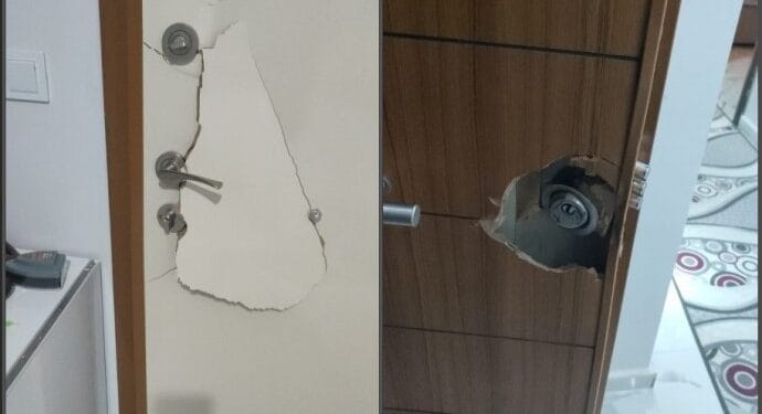 Mardin'de ev baskınları