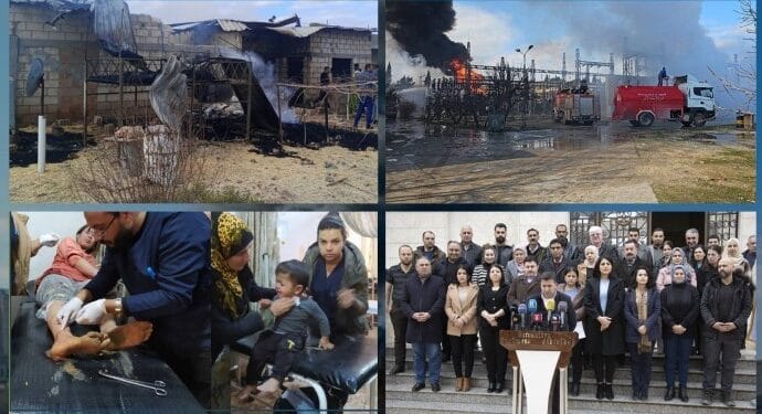 Rojava'ya yönelik saldırılar sürüyor: Saldırılarda 3 kişi yaralandı