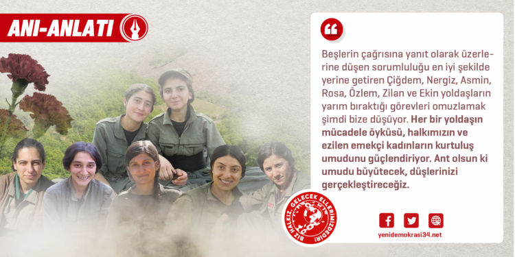 Savaşta İz Bırakan Kadın Yoldaşlara…