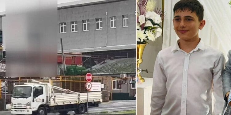 Sac büküm makinesine kafası sıkışan çocuk işçi 4 gündür yoğun bakımda