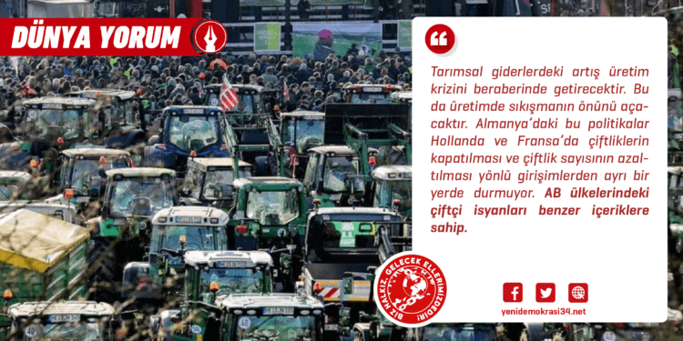 Almanya'da çiftçiler neden ayaklandı?