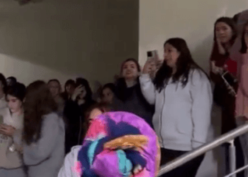 Iğdır KYK yurdunda öğrenciler kötü koşullara karşı eylem yaptı