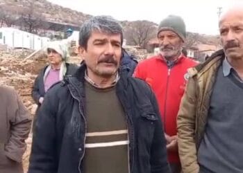 Malatya'da depremzedelere konteyner verilmeden evlerin yıkımına başlandı