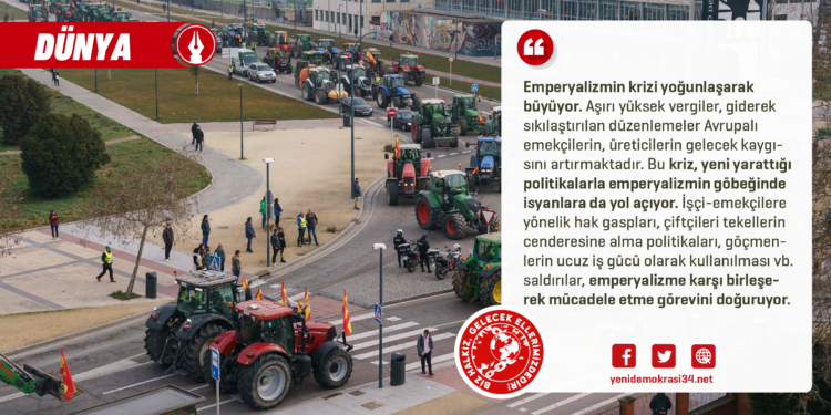 Kriz Kıskacında Avrupa’yı Saran Çiftçi Eylemlerin