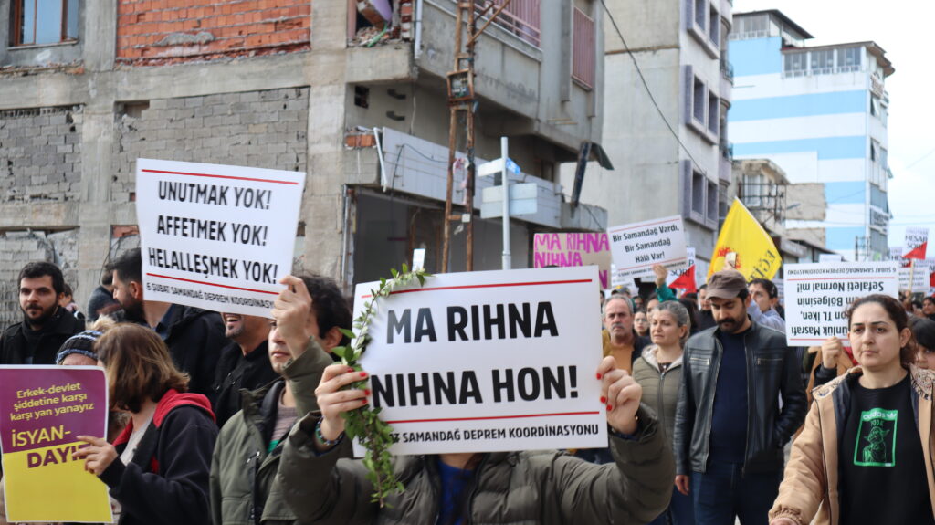 Samandağ deprem anması 2024