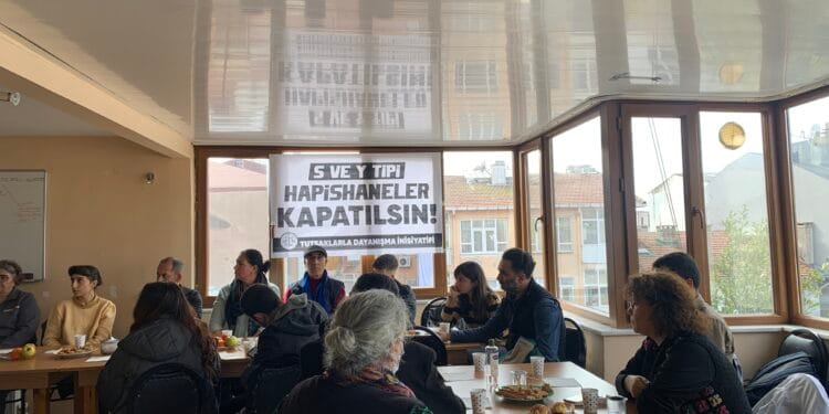 TDİ, “S ve Y Tipi Hapishaneler Kapatılsın!” diyerek bir araya geldi