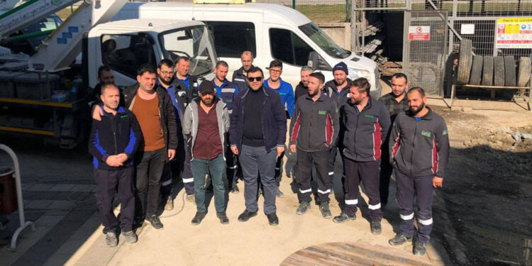 Eylem yapan Uluğ Enerji işçileri işten çıkarıldı