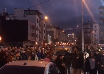 İskenderun 6 Şubat yürüyüşü