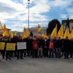 DERİTEKS Genel Başkanı'na yönelik silahlı saldırı protesto edildi