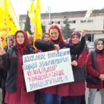 DERİTEKS Genel Başkanı'na yönelik silahlı saldırı protesto edildi