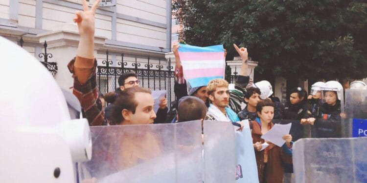 LGBTİ+lar eylemdeydi