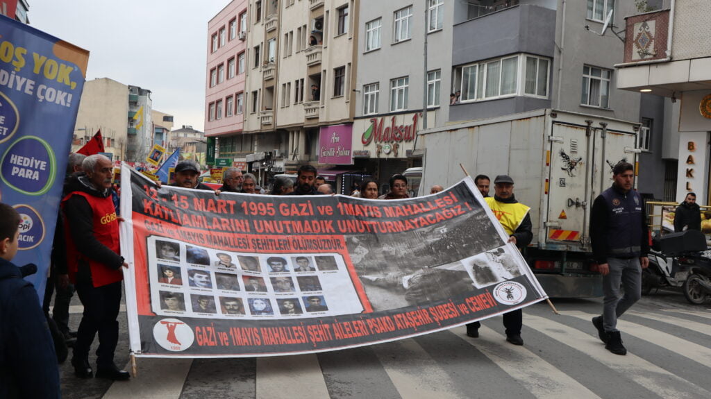 12-15 Mart'ta katledilenler anıldı