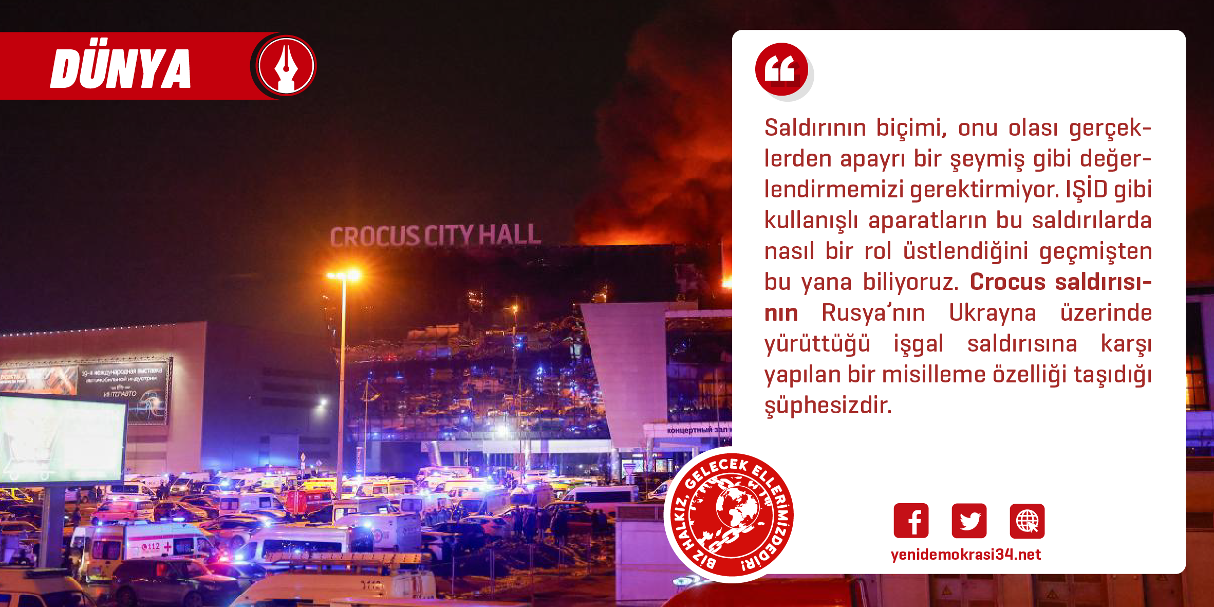 Moskova'daki Saldırının Anlattıkları