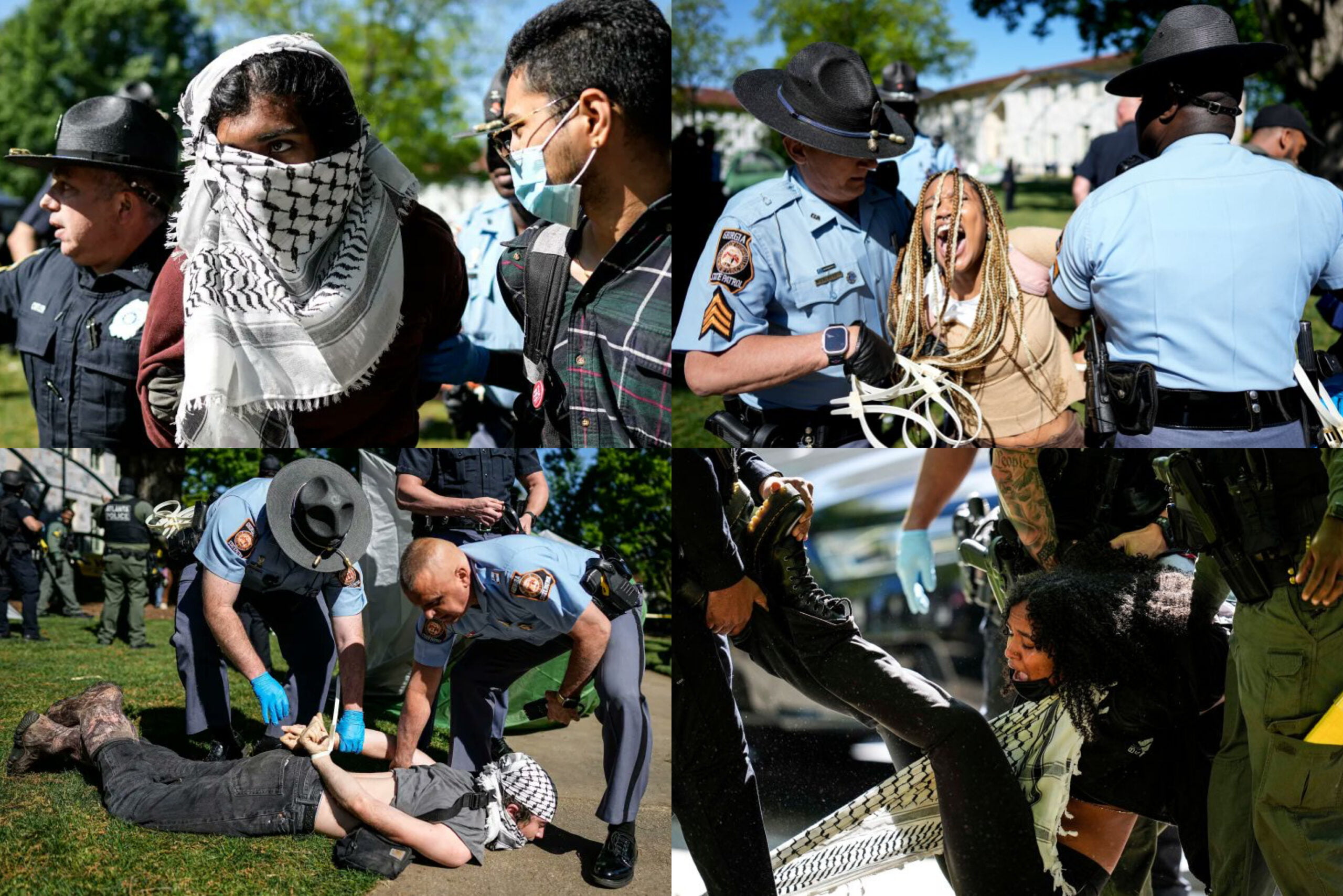 ABD'de Filistin eylemleri